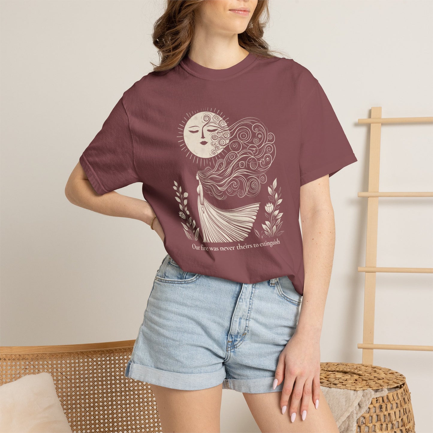 Our Fire Was Never Theirs to Extinguish Comfort Colors T-Shirt