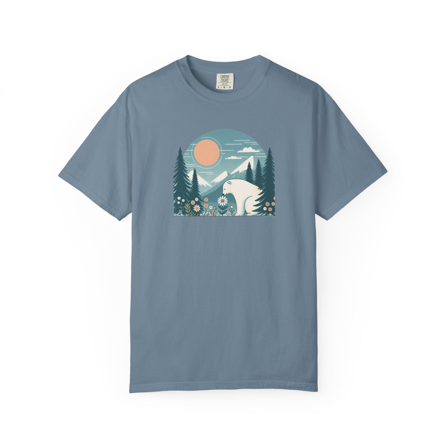 Arctic Bloom Comfort Colors Tee