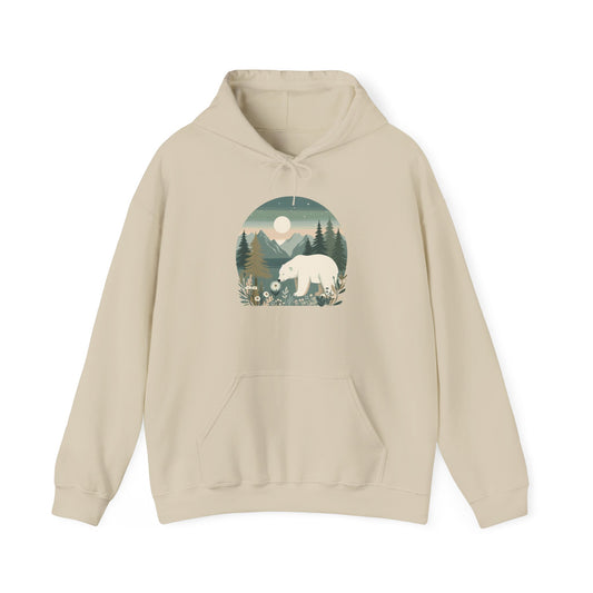 Moonlight Polar Bear Hoodie | Polar Den Edition
