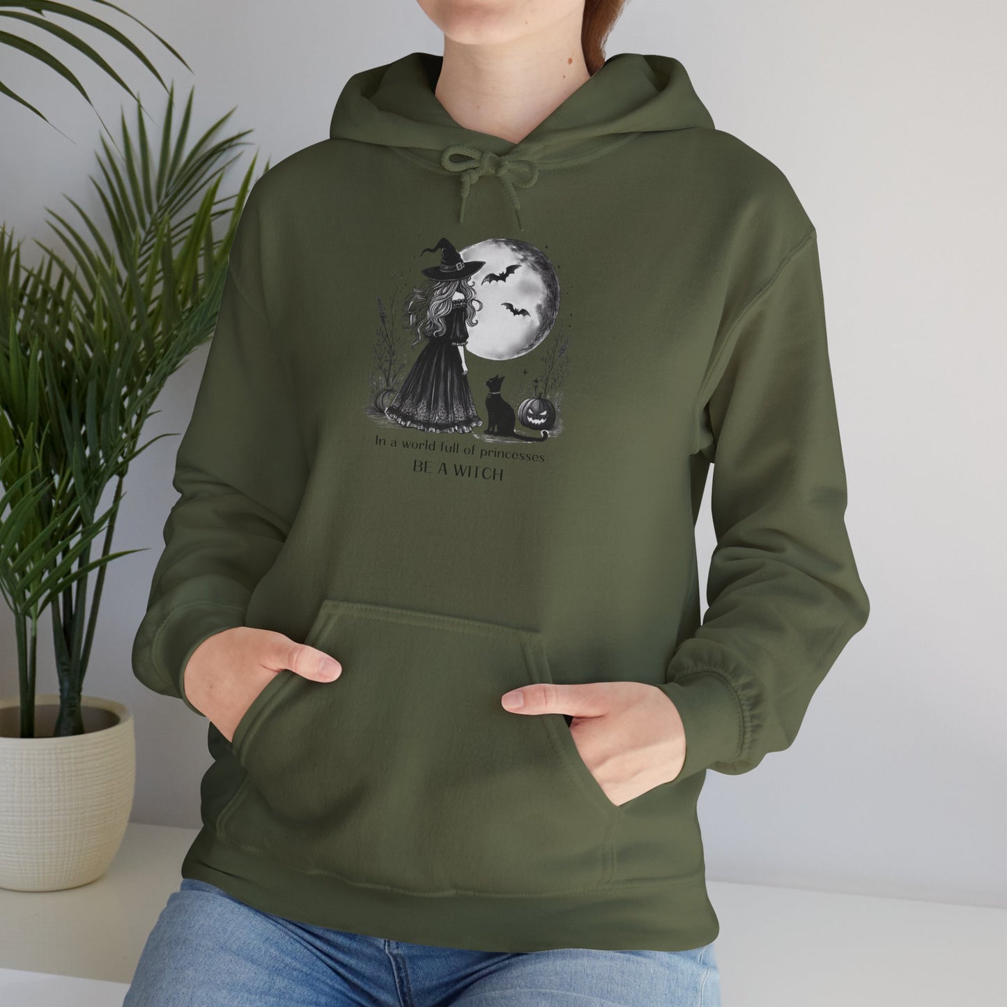 Be a Witch – Cozy Feminist Hoodie for Magical Souls - Stompy Paws