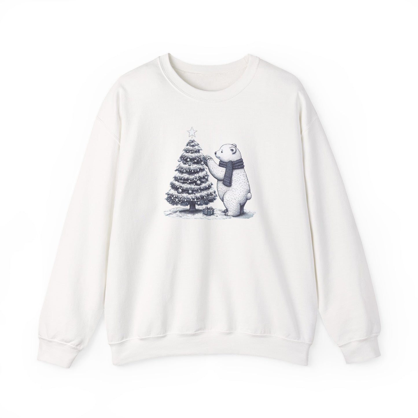 Arctic Christmas Polar Bear Sweatshirt | Polar Den Edition