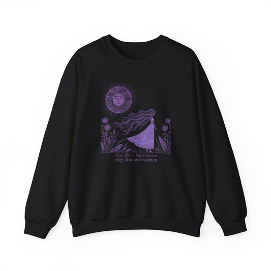 "Burned Women" Heavyweight Sweatshirt | Mystic Den