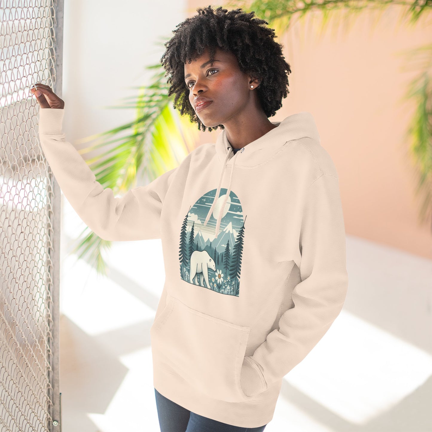 Solstice Polar Bear Hoodie