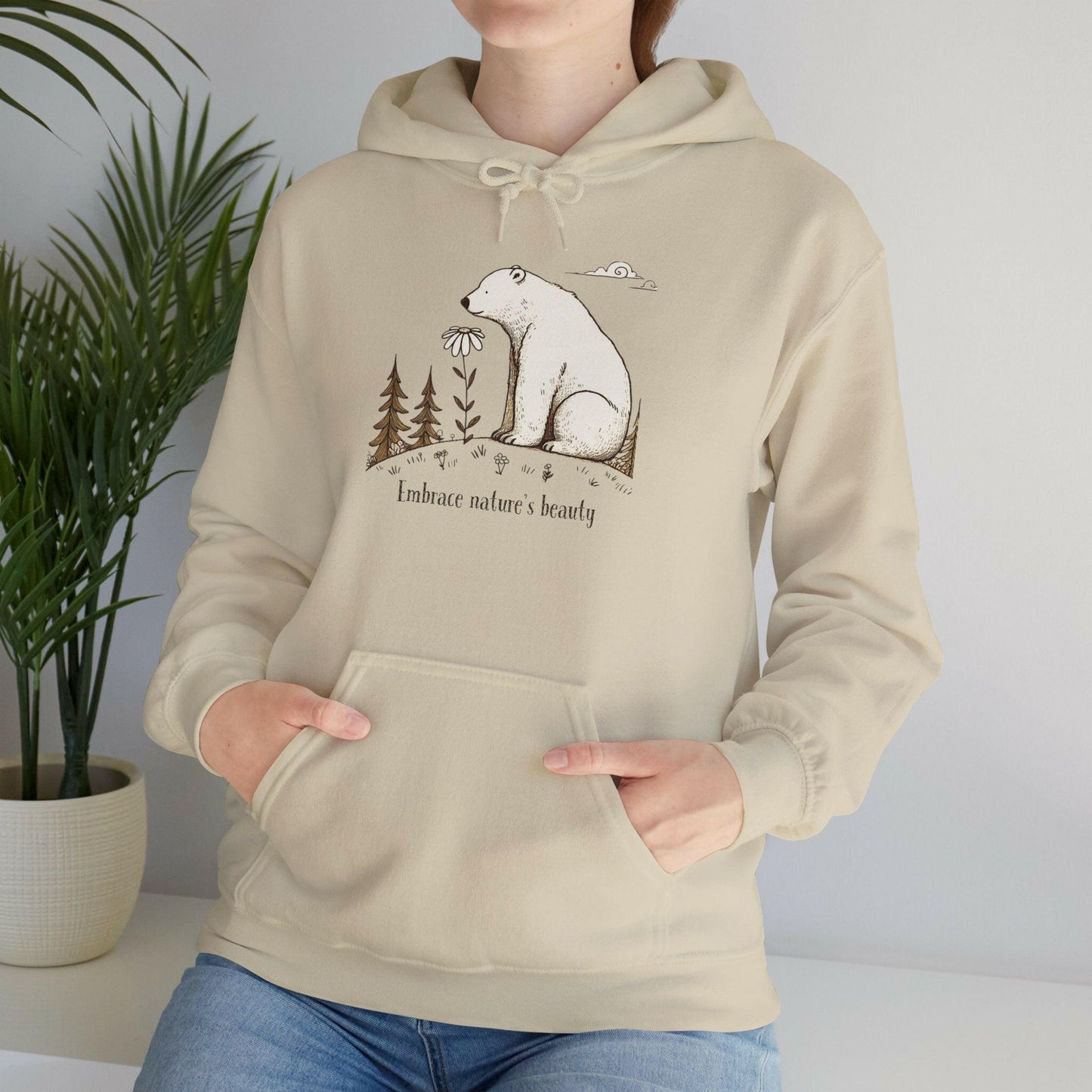 Polar Bear Nature's Beauty Hoodie - Stompy Paws