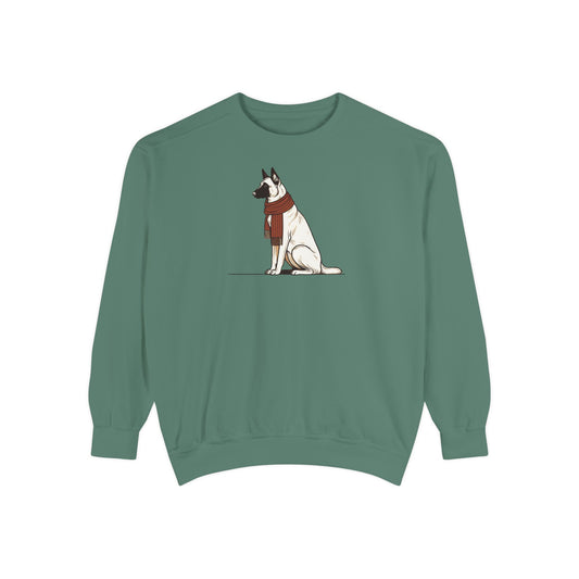 Belgian Malinois Scarf Sweatshirt