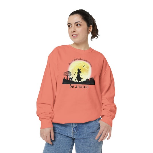 Moonlit Witch Comfort Colors Sweatshirt