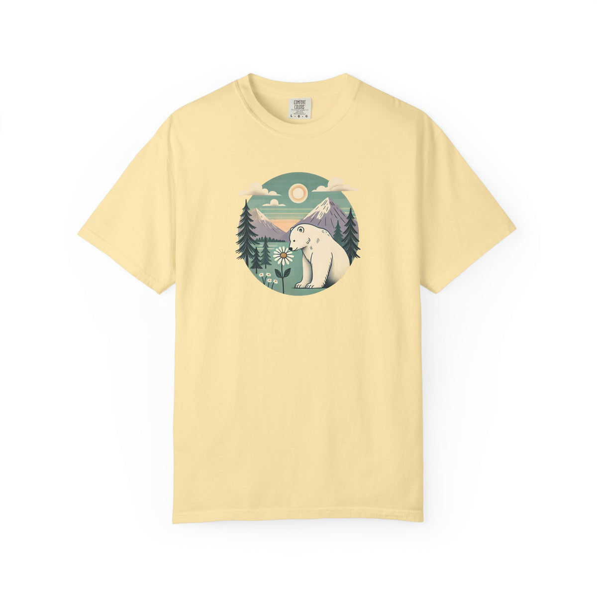 Polar Bear Mountain T-Shirt | Comfort Colors Tee