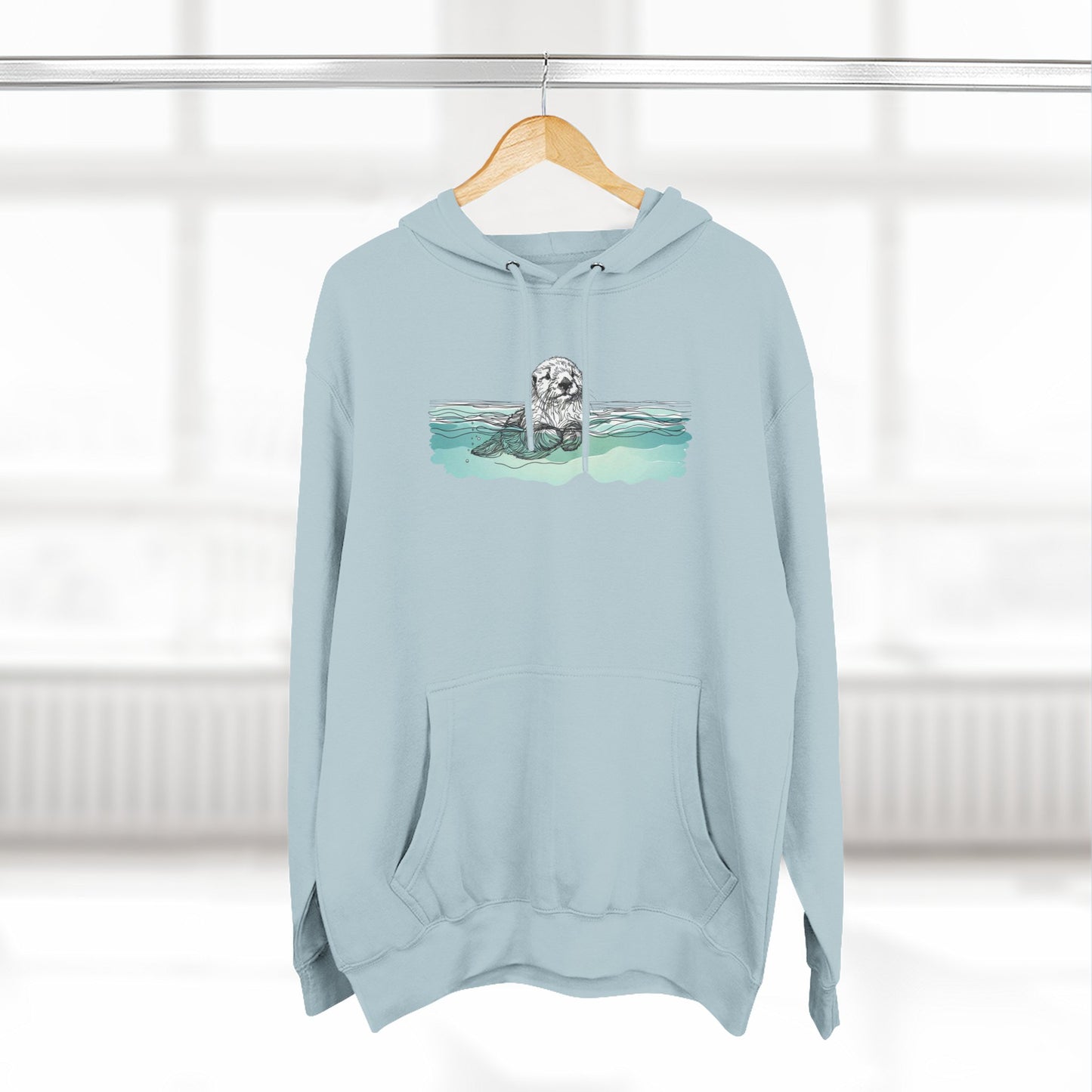 Otter in the Water Hoodie