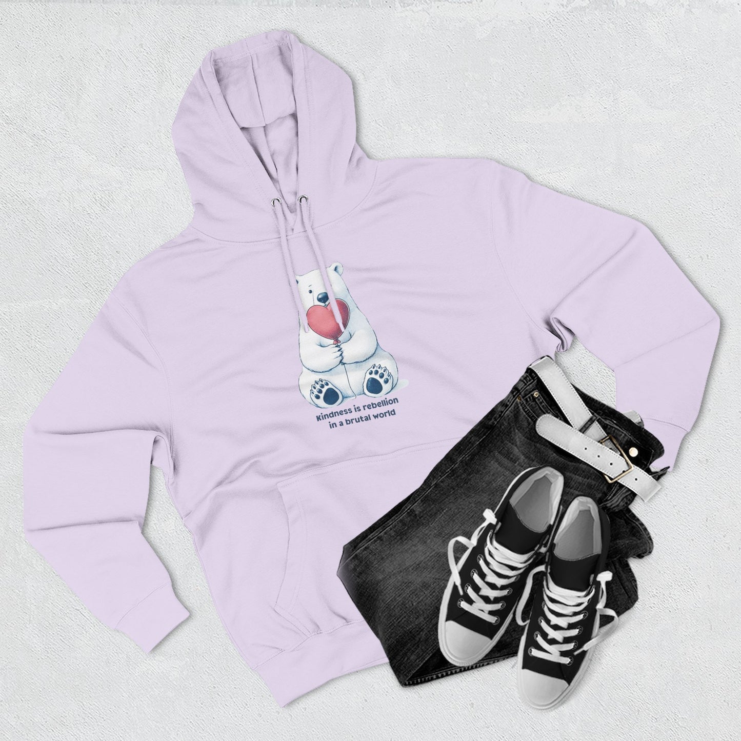 Polar Bear Kindness Hoodie