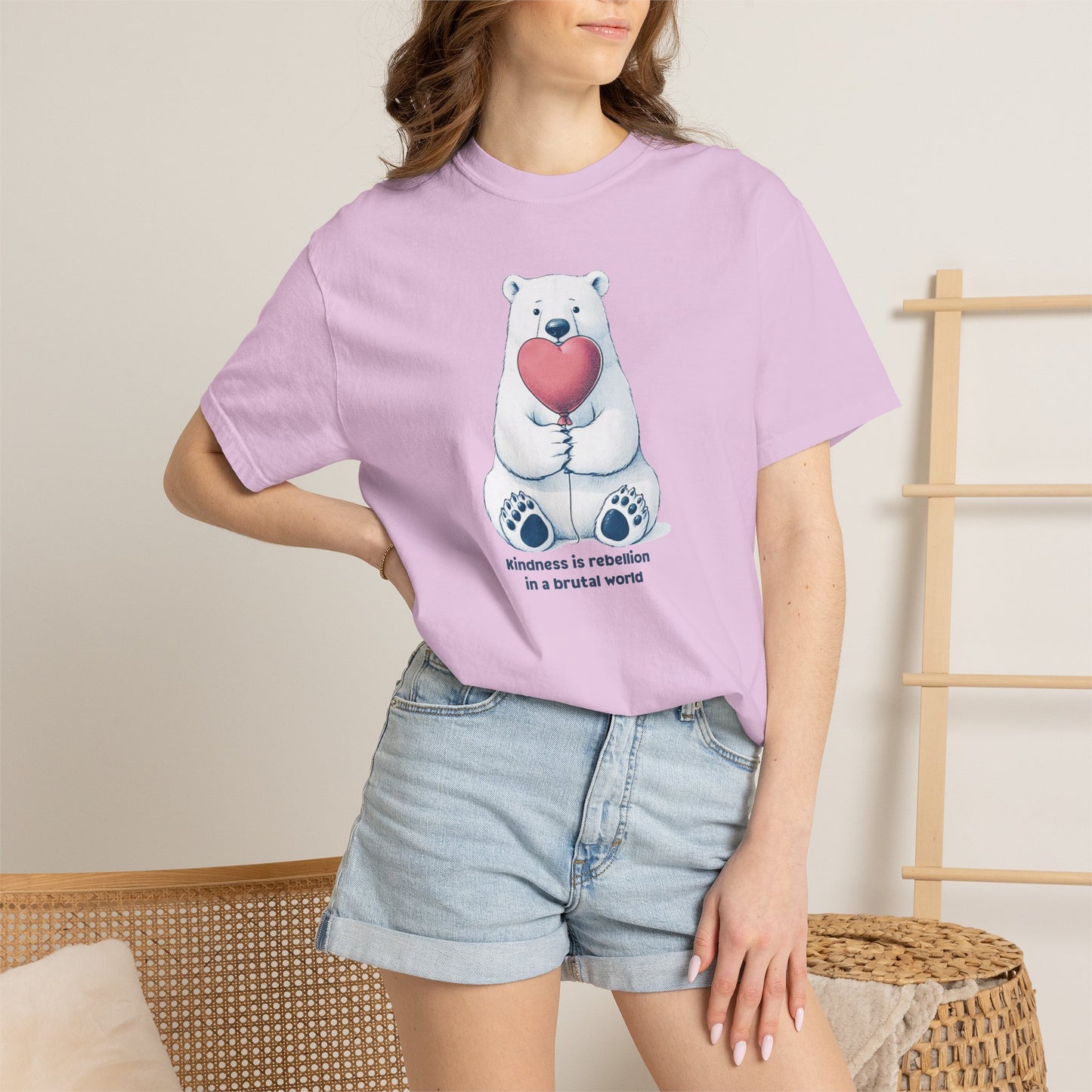 Comfort Colors Polar Bear Kindness Tee