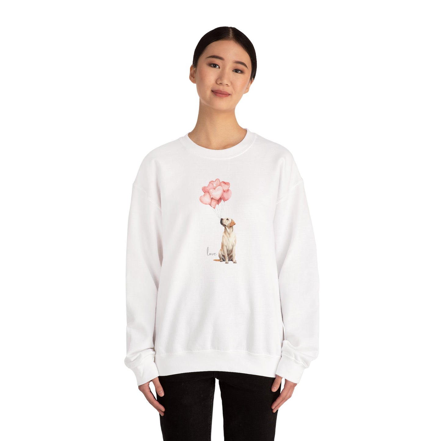 The Infinite Affection Labrador Art Sweatshirt | Storybook Den