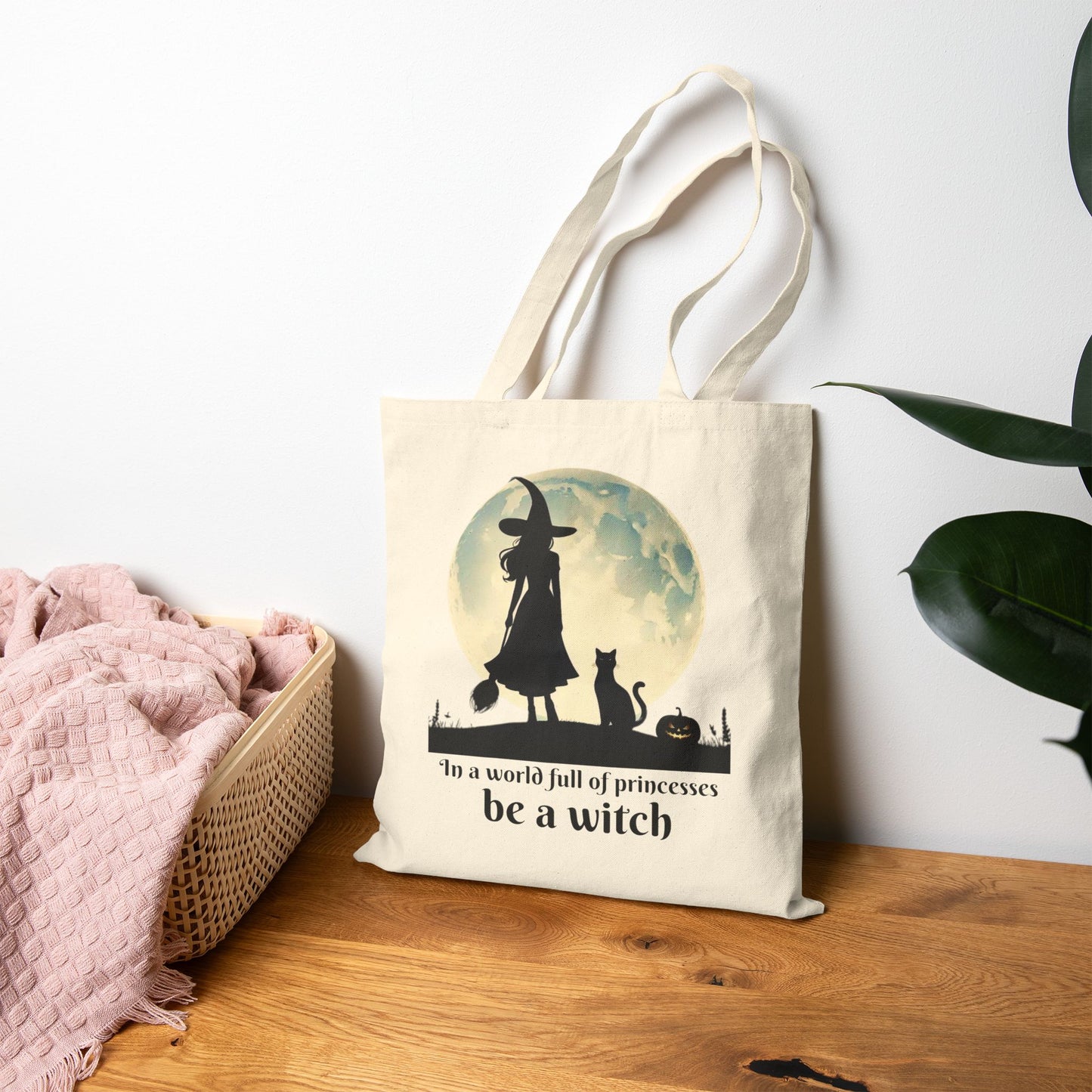 Witch’s Moonlight Cotton Tote | Mystic Den Edition