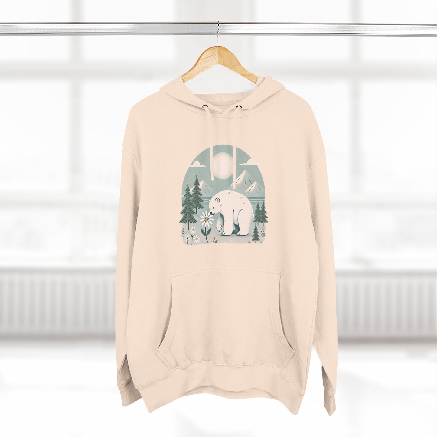 Polar Bear Meadow Hoodie