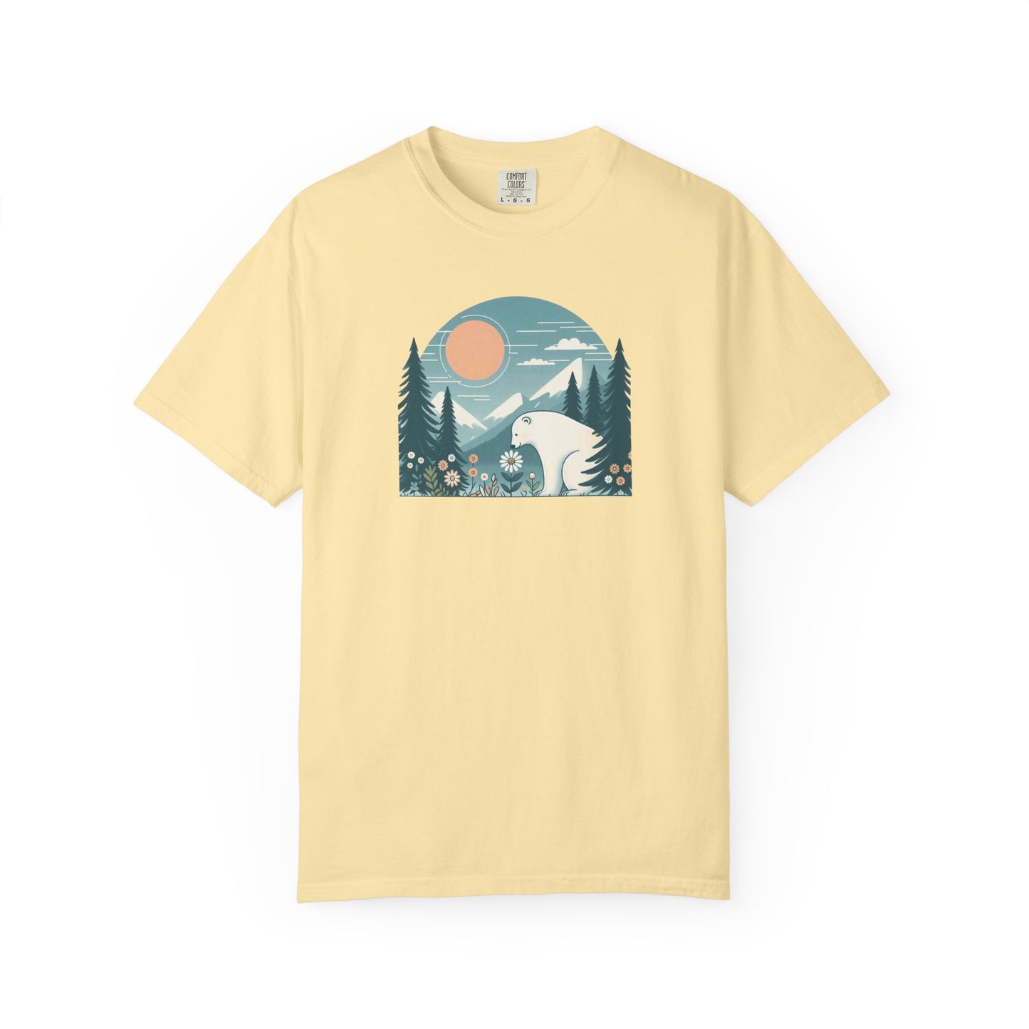 Arctic Bloom Comfort Colors Tee