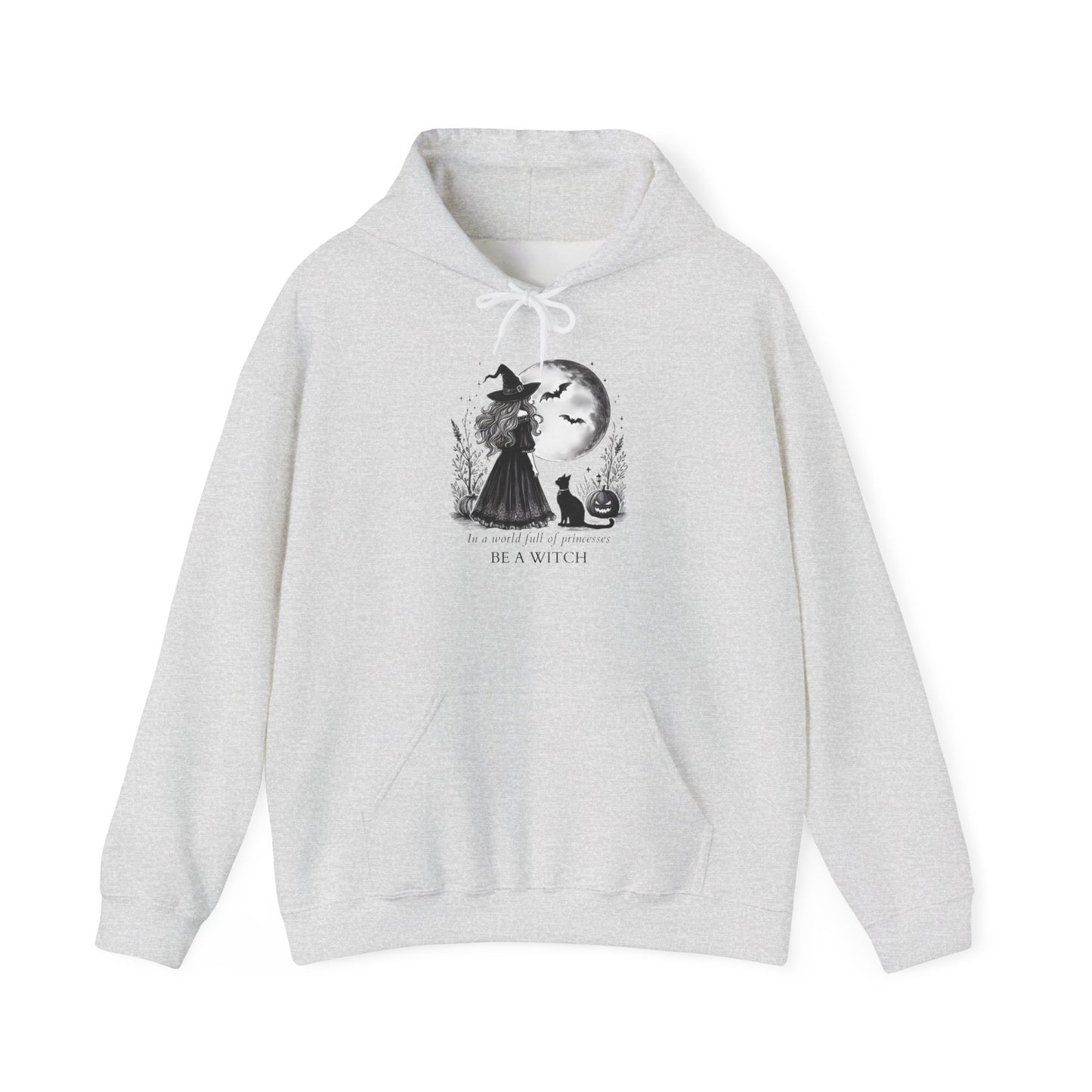 Be a Witch Premium Hoodie | Empowerment Silhouette Graphic