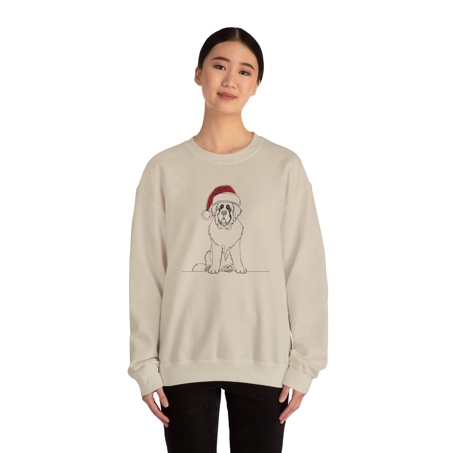 Saint Bernard Christmas Sweatshirt