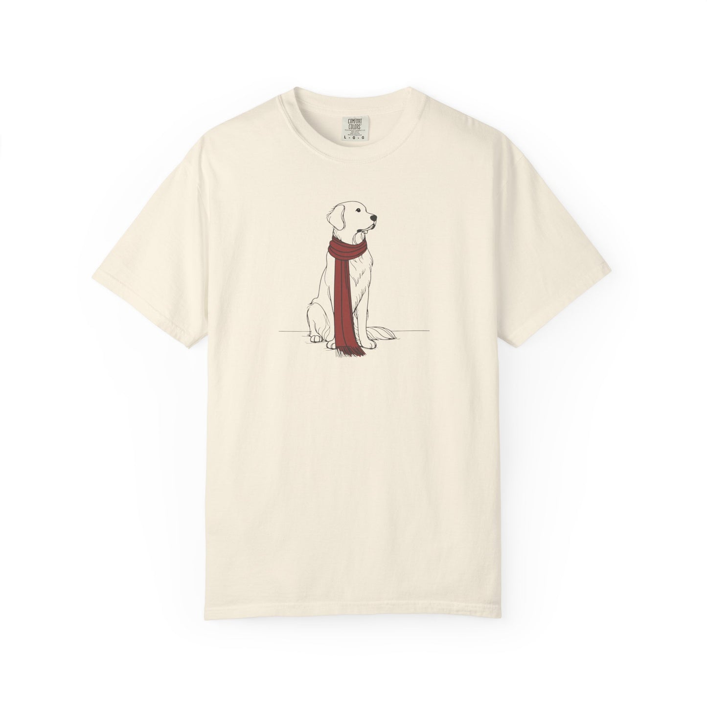 Minimalist Winter Dog Comfort Colors Tee