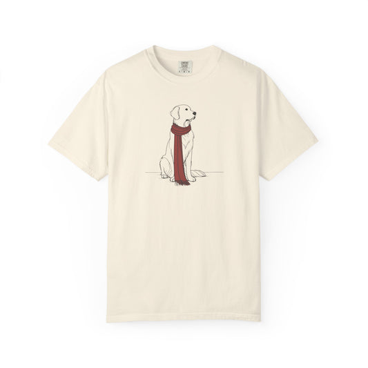 Minimalist Winter Dog Comfort Colors Tee