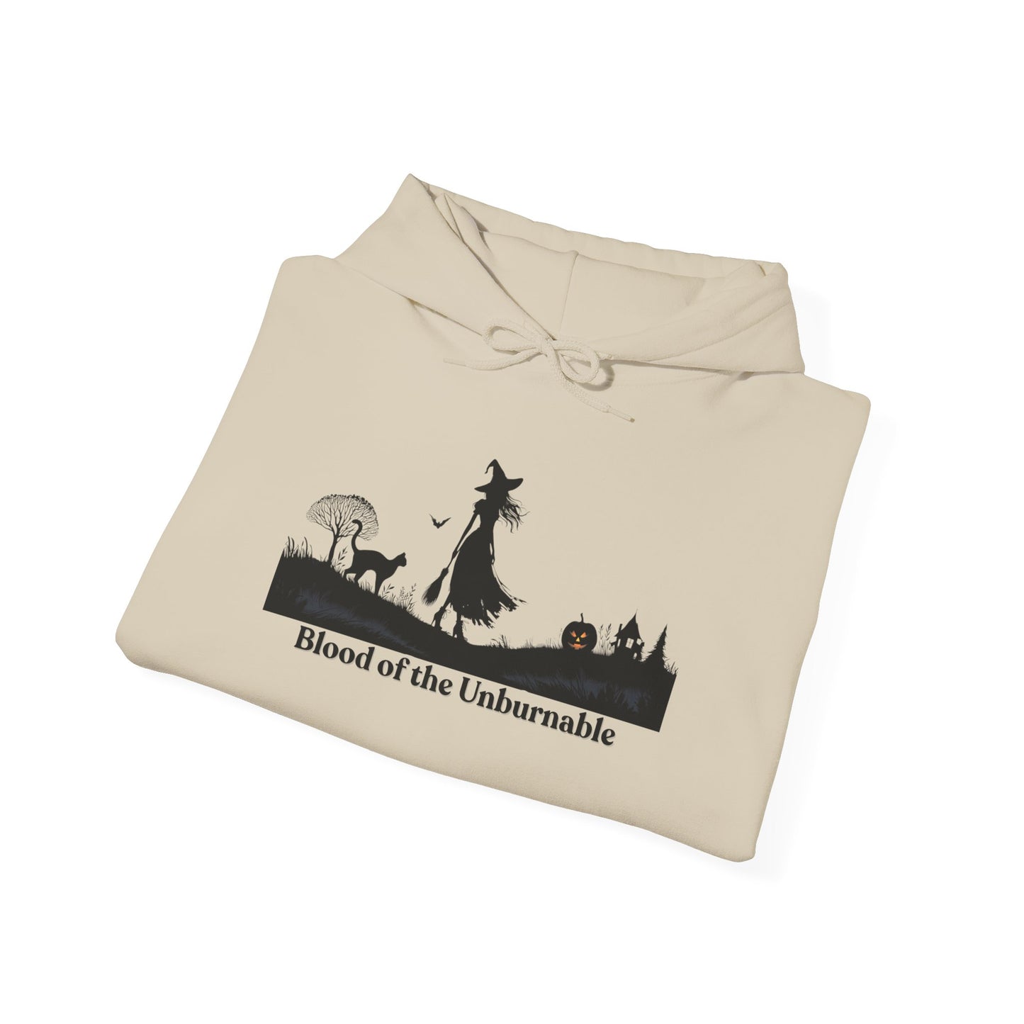 Blood of the Unburnable Witch Hoodie | Cozy Halloween Sweatshirt