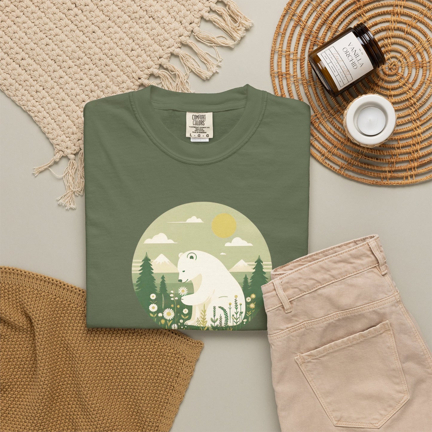 Alpine Polar Bear Tee