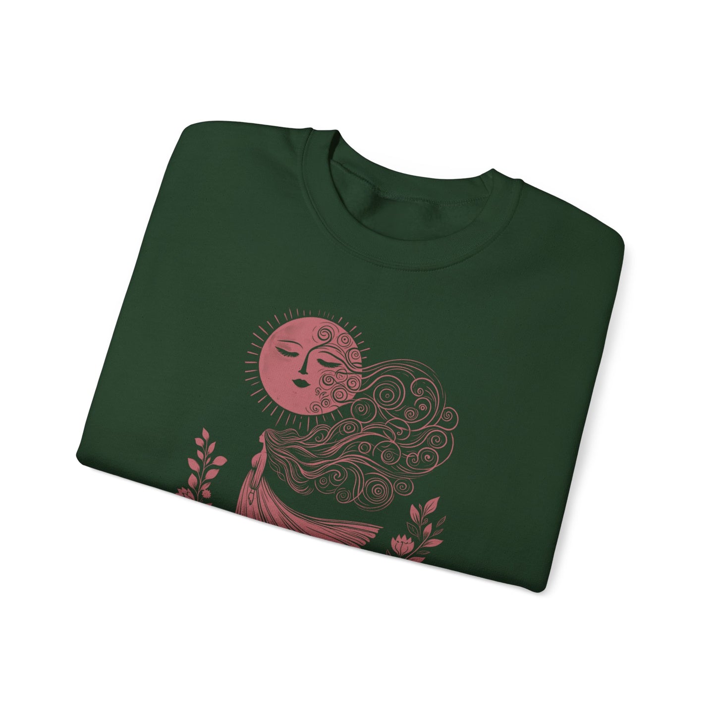 The Eternal Flame Celestial Art Sweatshirt | Mystic Den