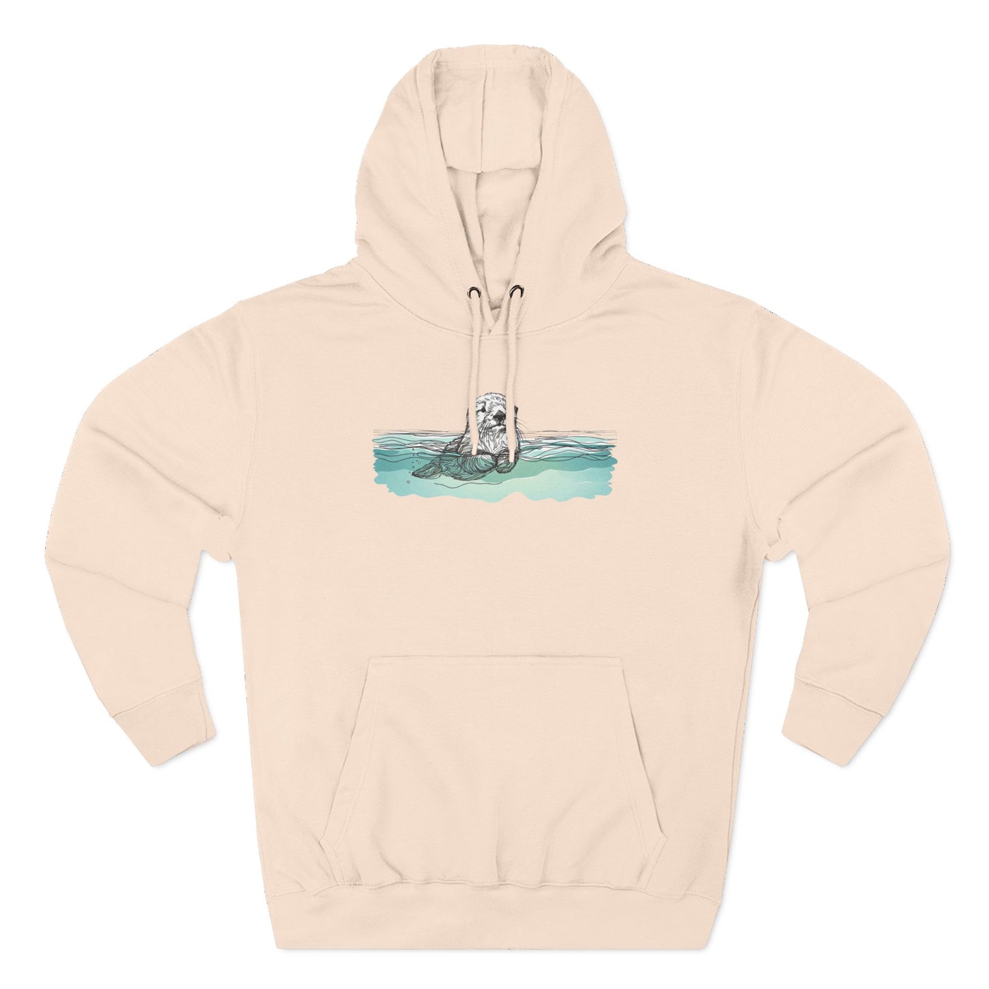 Otter in the Water Hoodie