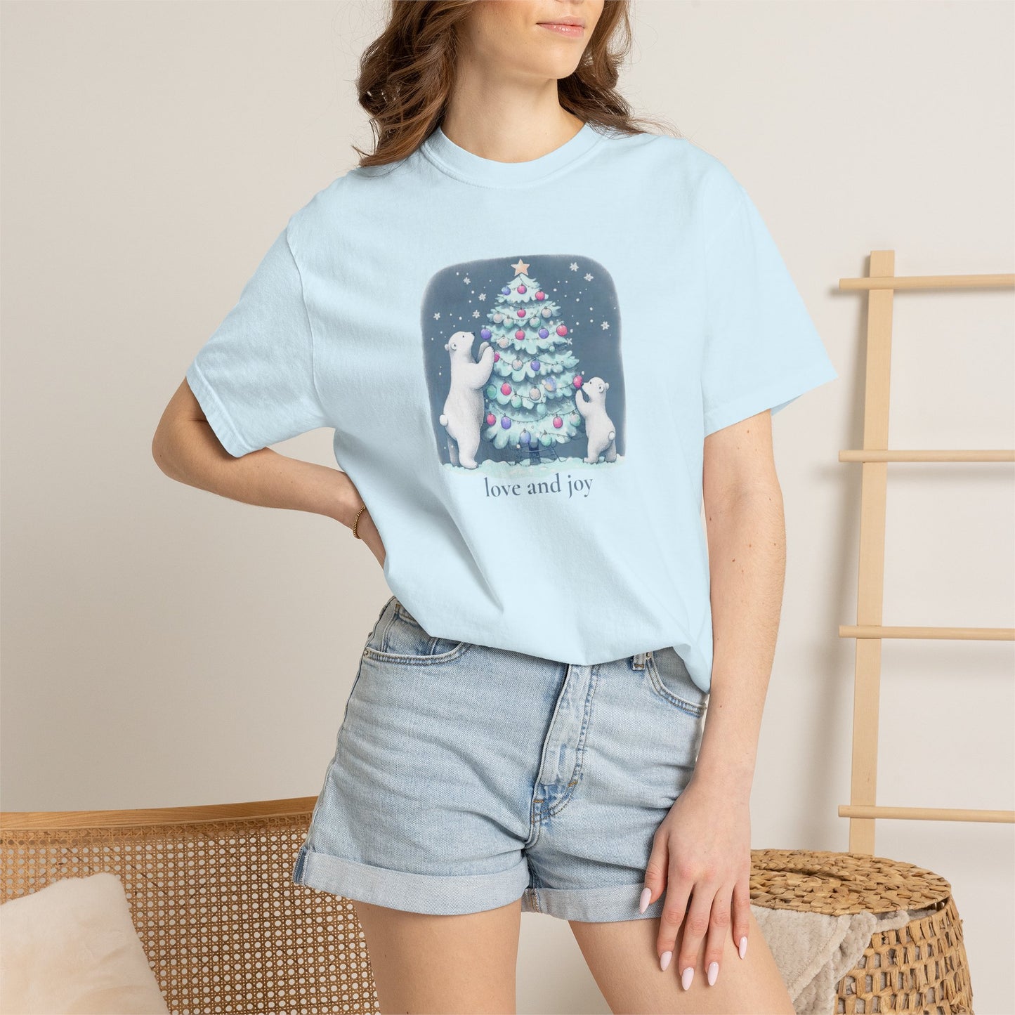 Love and Joy Polar Bear Tee