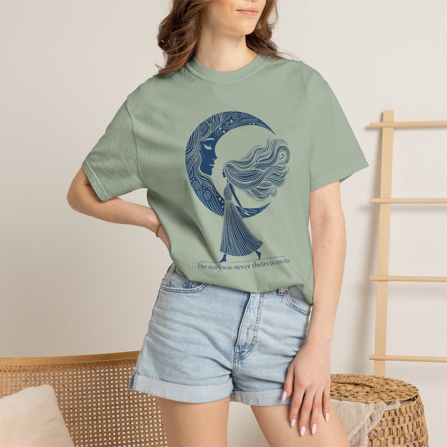 She Walked with the Moon Comfort Colors T-Shirt