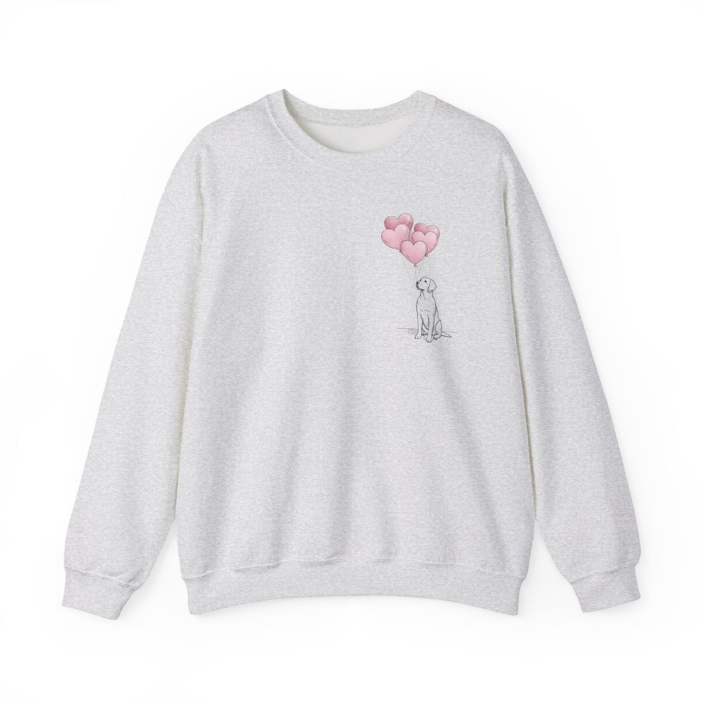 The Infinite Affection Minimalist Pocket Art Sweatshirt