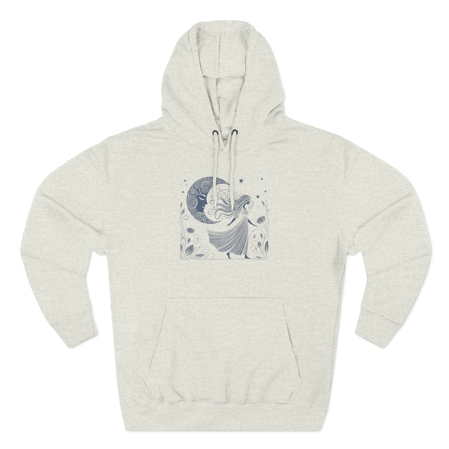 Moonlit Wildflower Woman Hoodie
