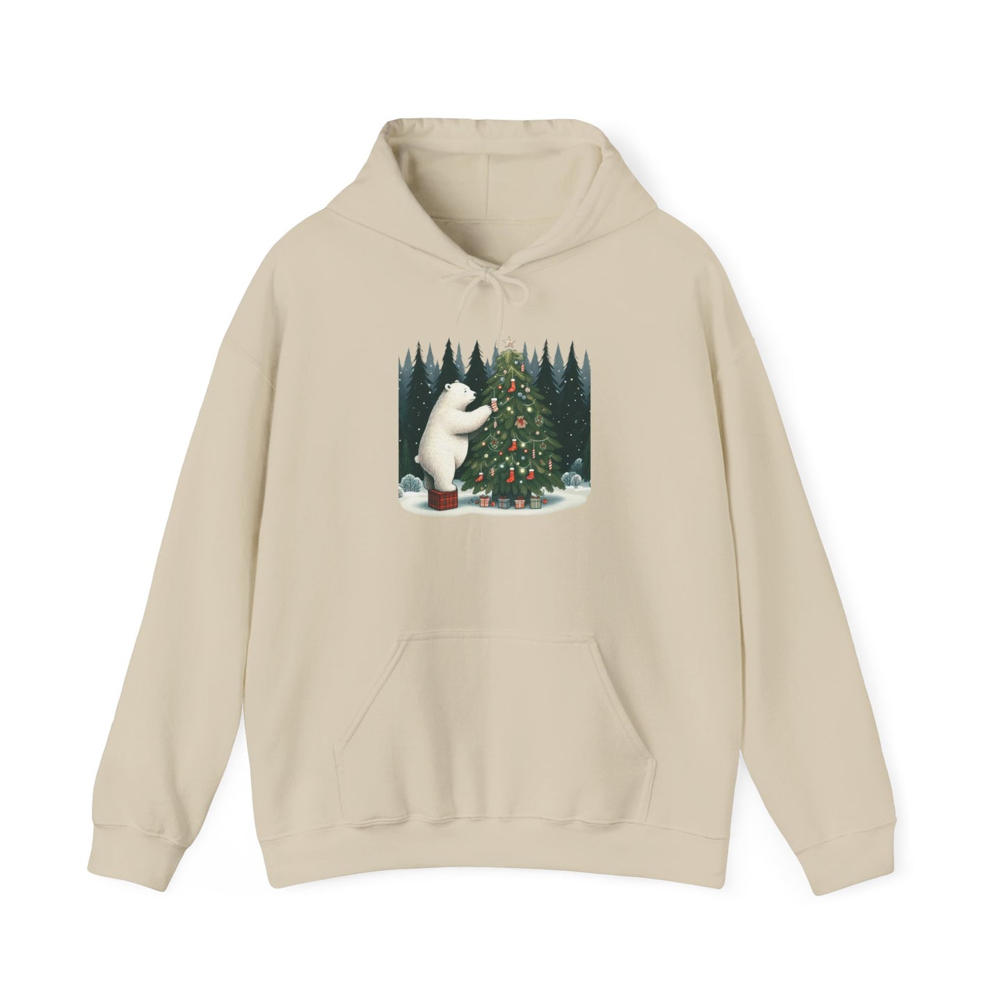Feeling Like Christmas Polar Bear Hoodie