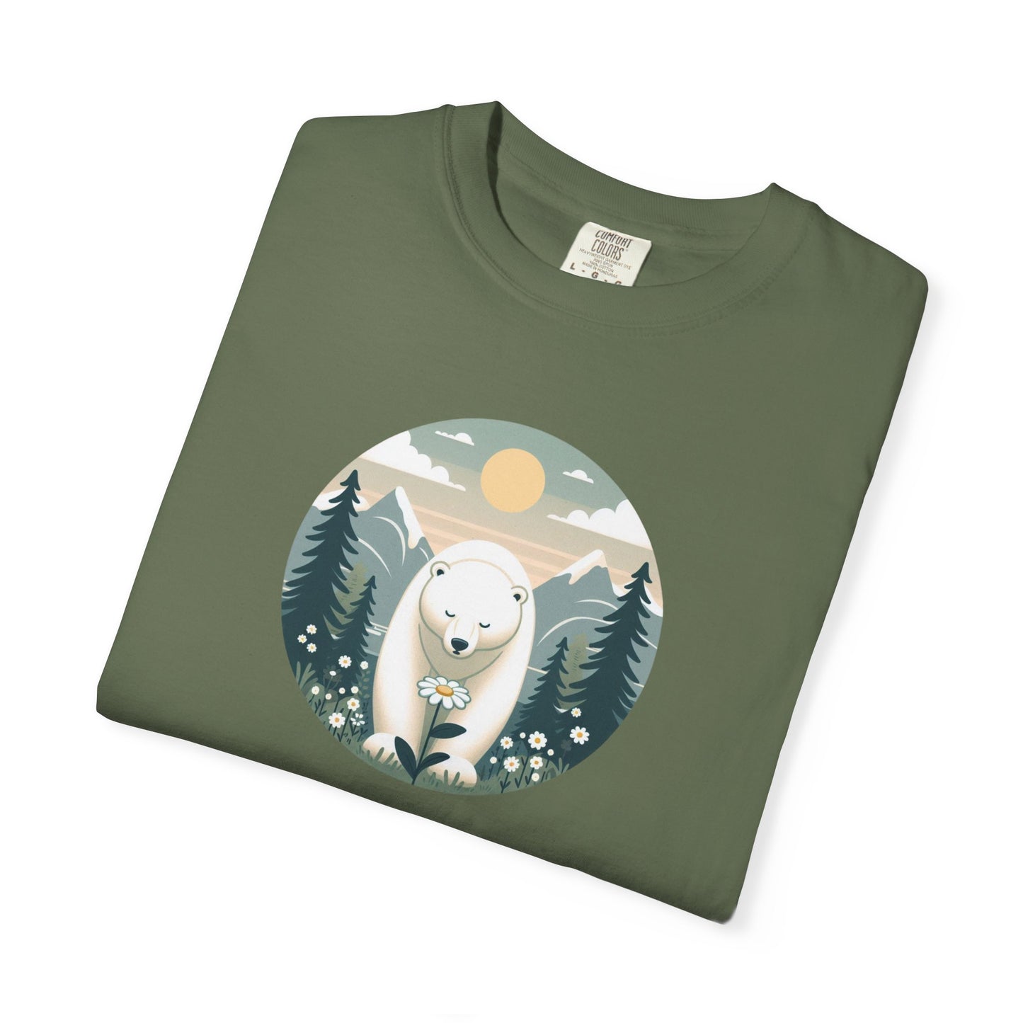 Polar Bear Alpine Comfort Colors Tee