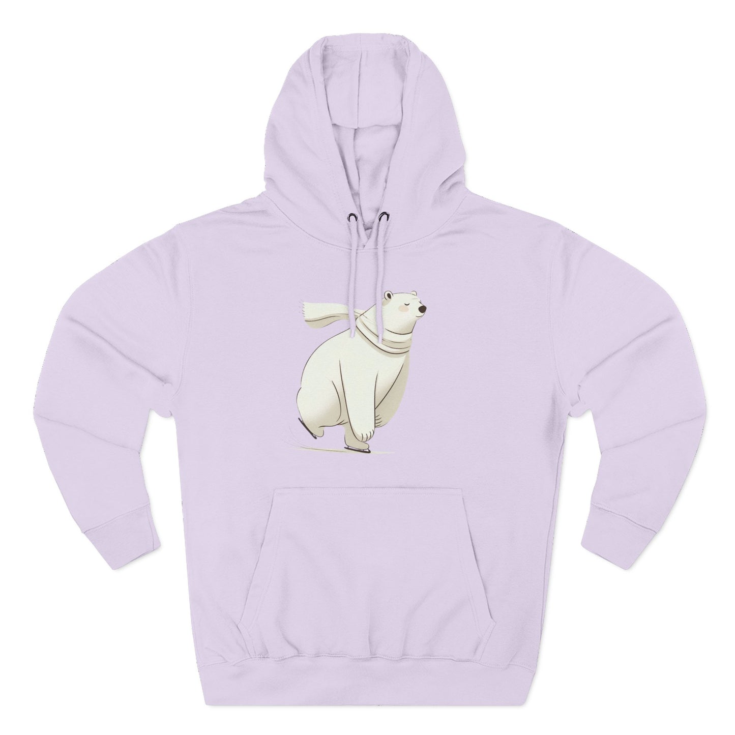 Polar Bear Skating Hoodie