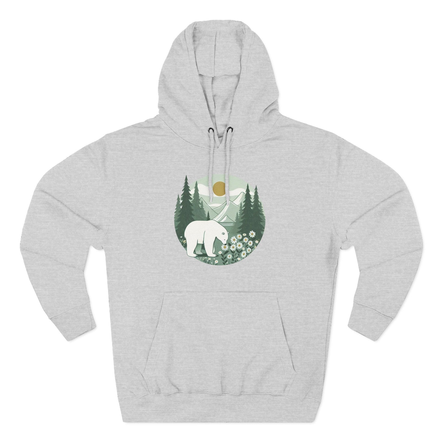 Polar Bear Mountain Meadow Hoodie