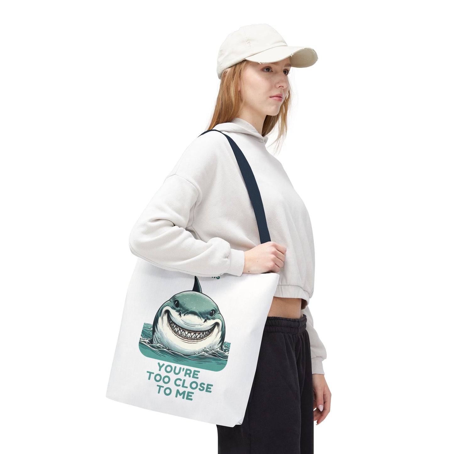 Shark Tote Bag – Too Close to Me