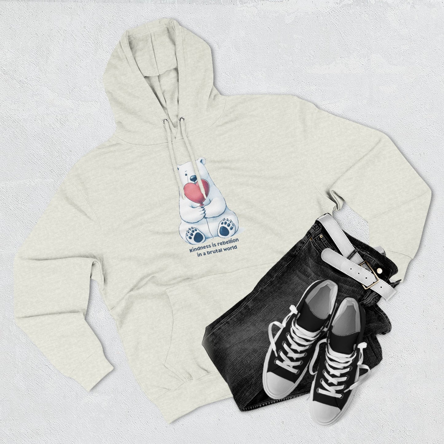 Polar Bear Kindness Hoodie