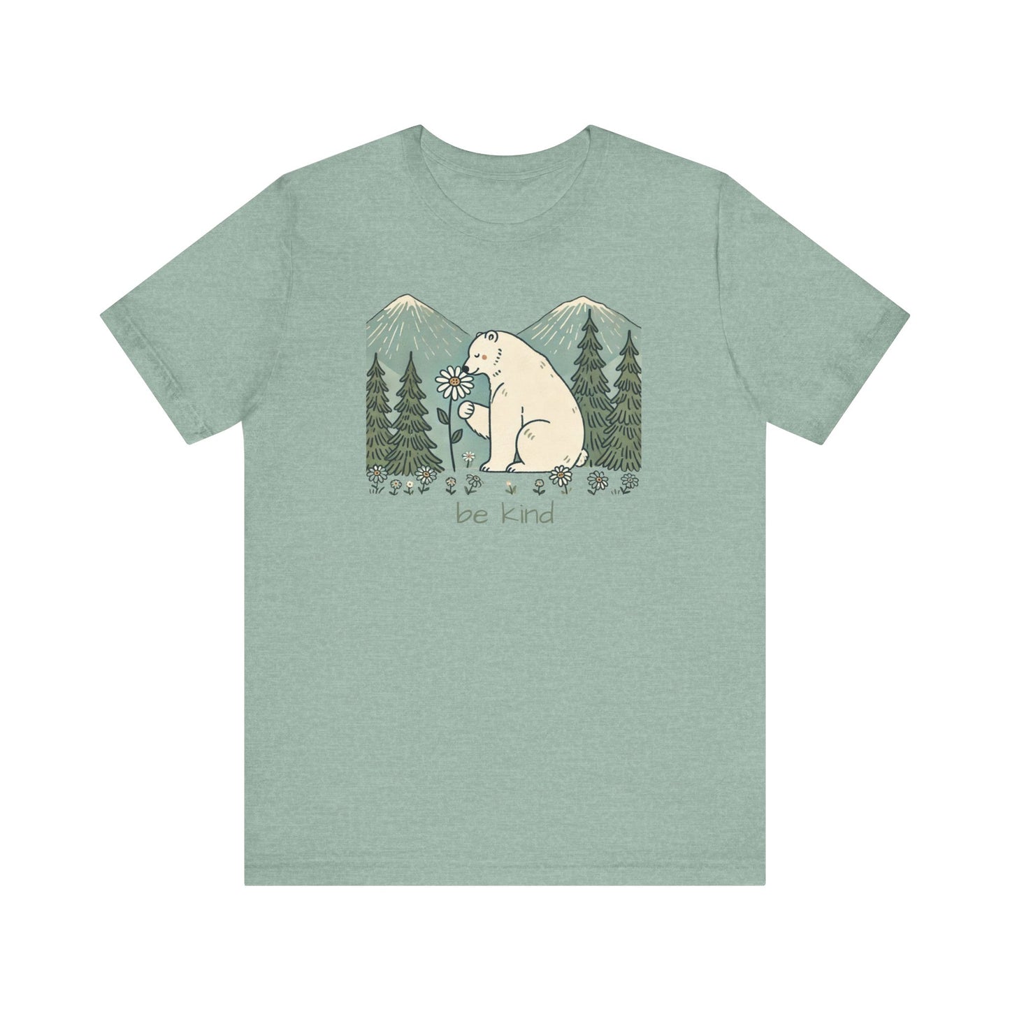 Be Kind Polar Bear Tee - Stompy Paws