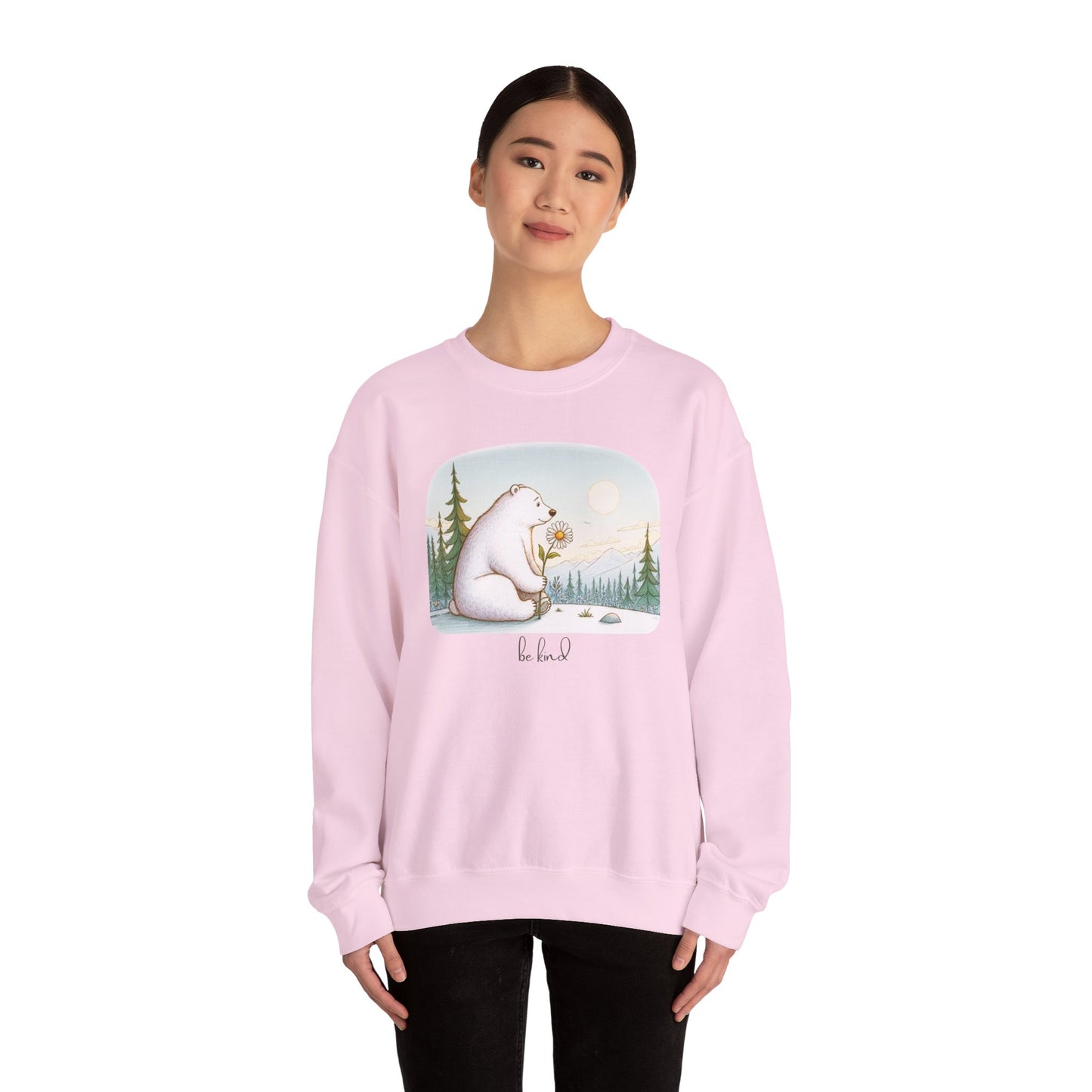 Be Kind Polar Bear Sweatshirt | Polar Den