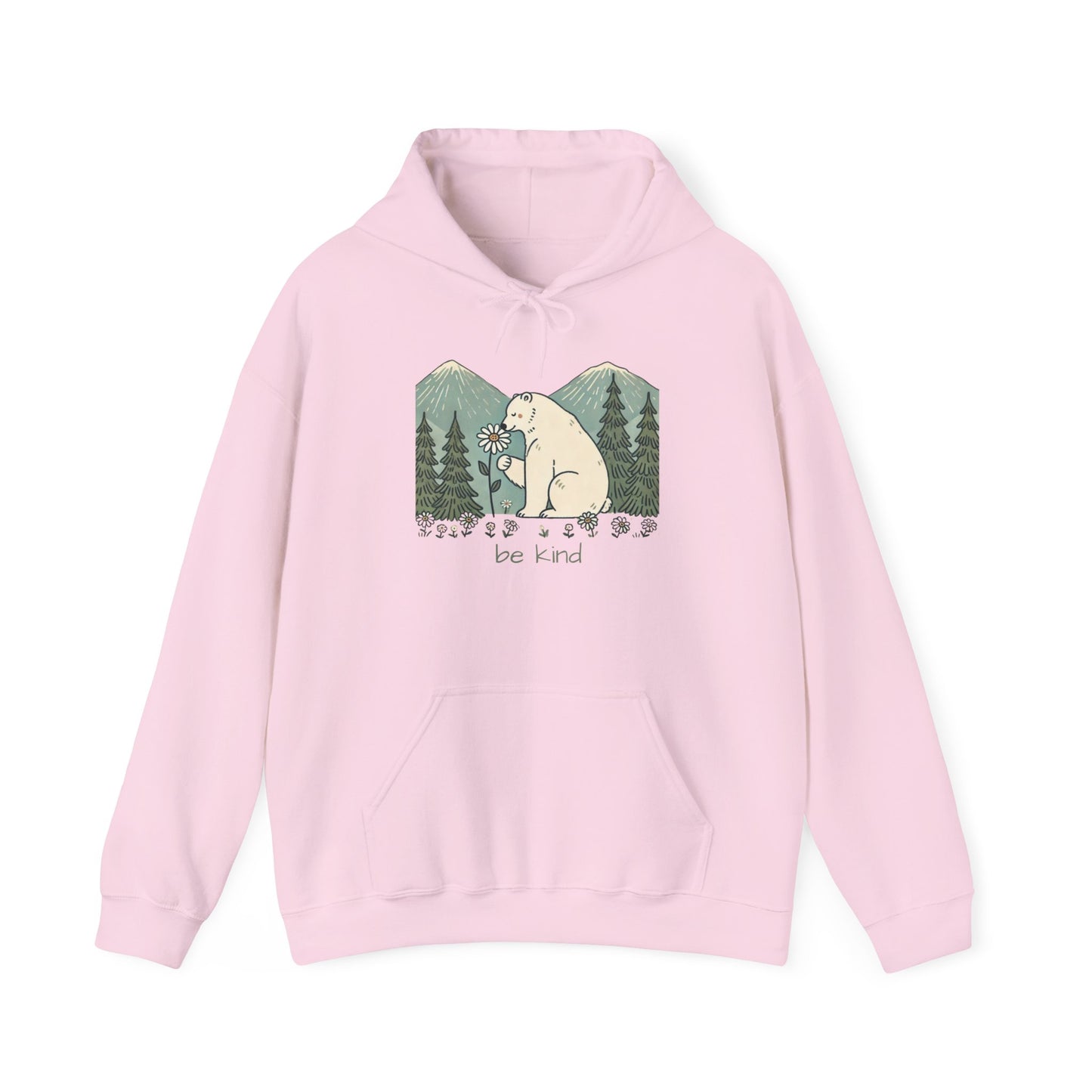 Be Kind Polar Bear Hoodie