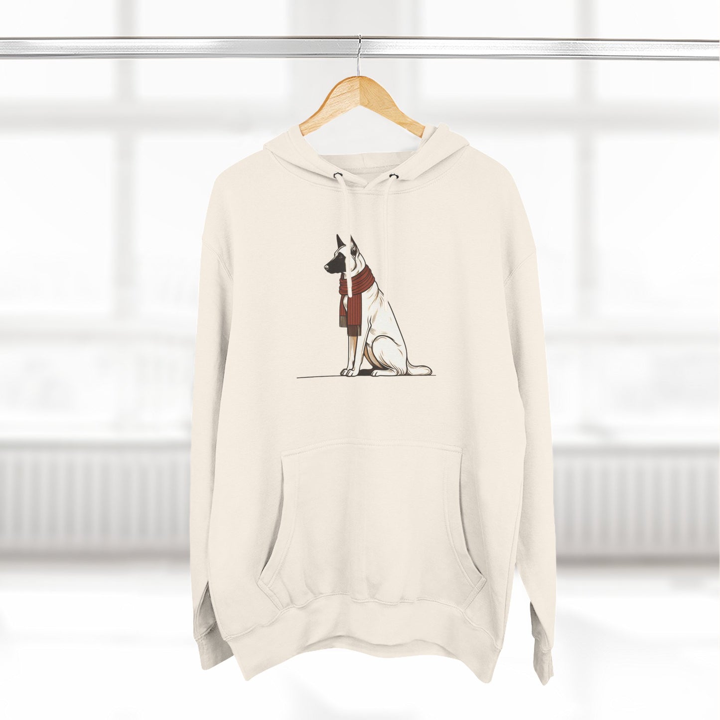 Belgian Malinois Scarf Hoodie