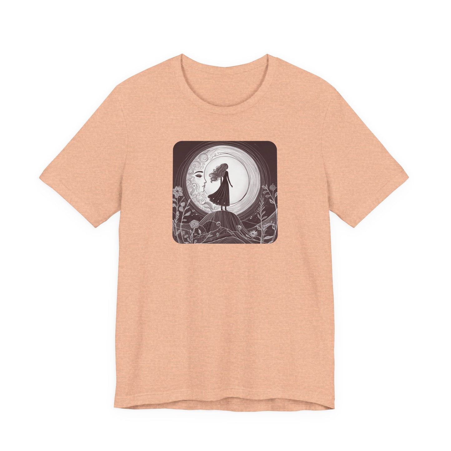The Lunar Traveler Art-Only Premium Tee | Mystic Den Signature Series