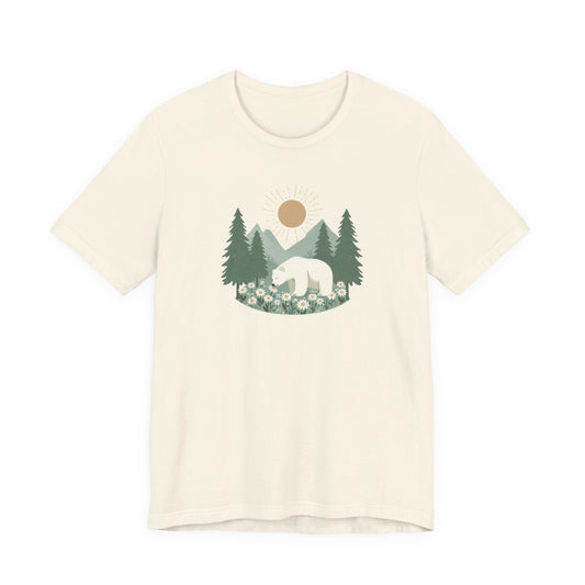 The Meadow Seeker Polar Bear Art Tee | Polar Den