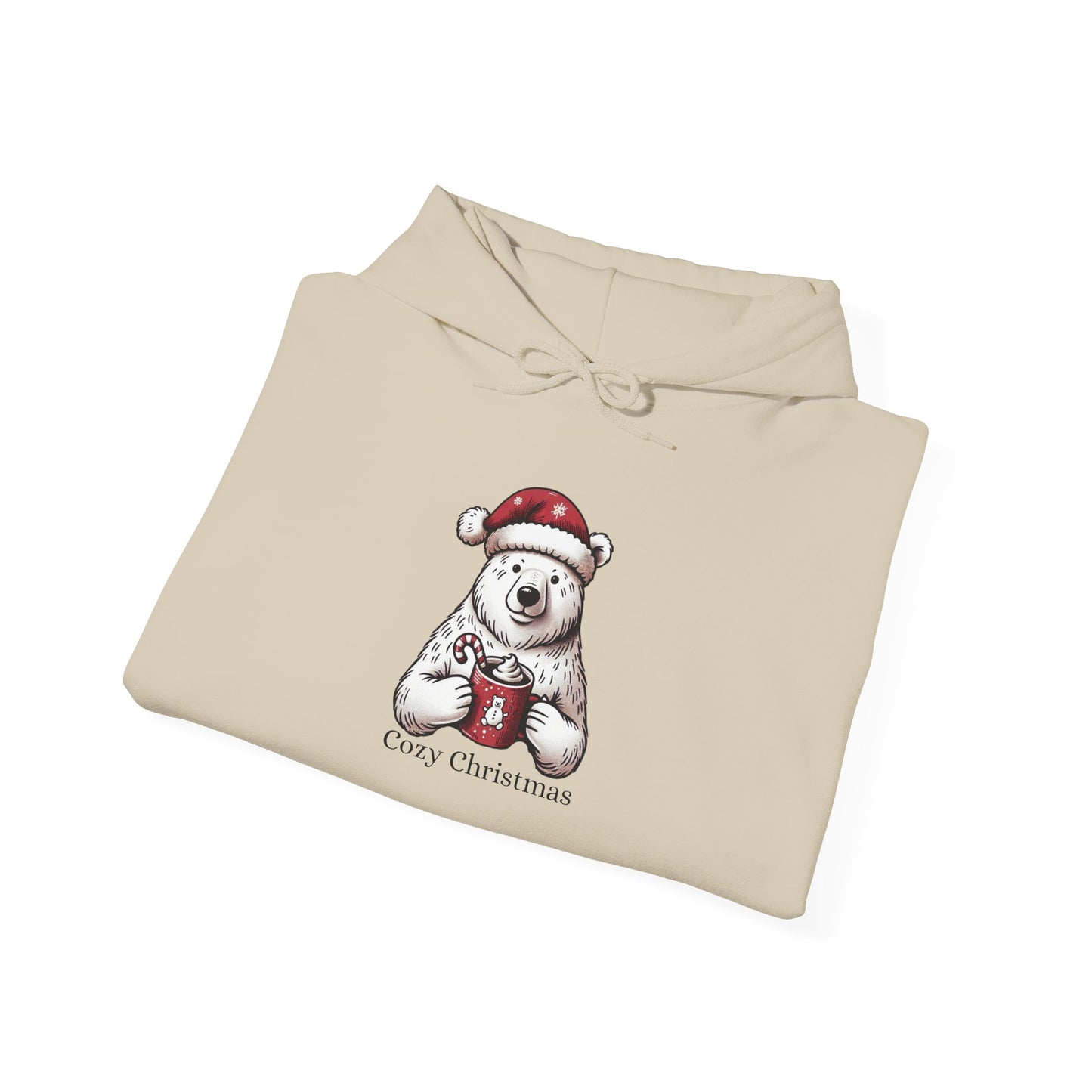 Cozy Christmas Polar Bear Hoodie