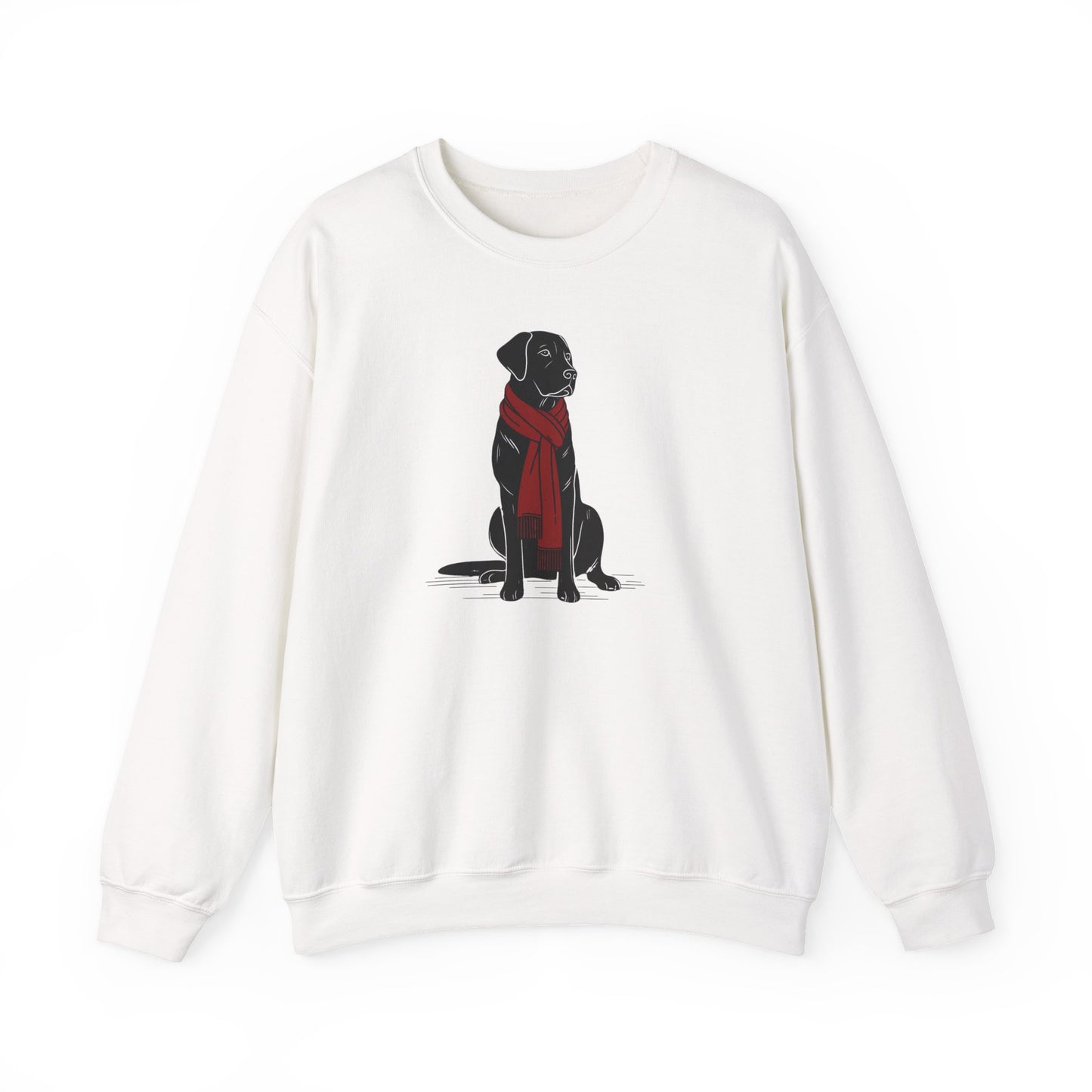 Black Lab Winter Dog Sweatshirt