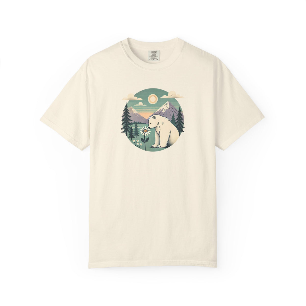 Polar Bear Mountain T-Shirt | Comfort Colors Tee