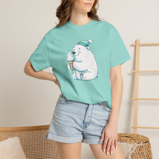 Cozy Cone Polar Bear Comfort Colors Tee