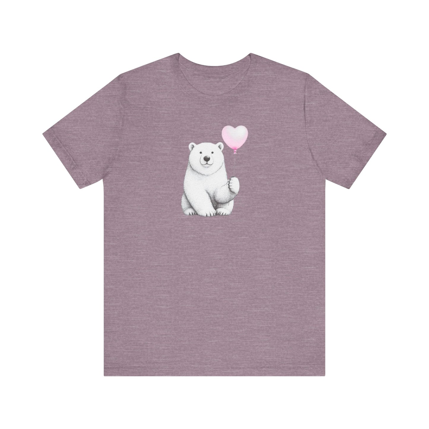 Polar Bear Holding a Balloon Tee