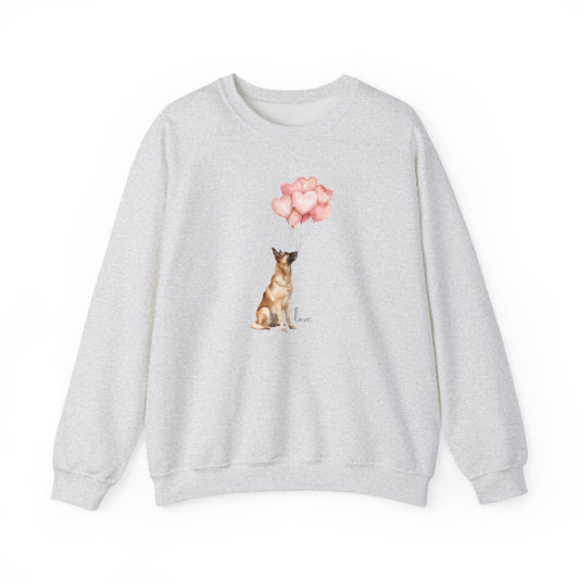 The Infinite Affection German Shepherd Art Sweatshirt | Storybook Den