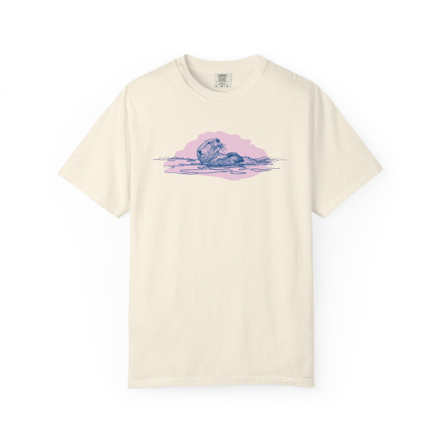 Coastal Otter Comfort Colors Tee