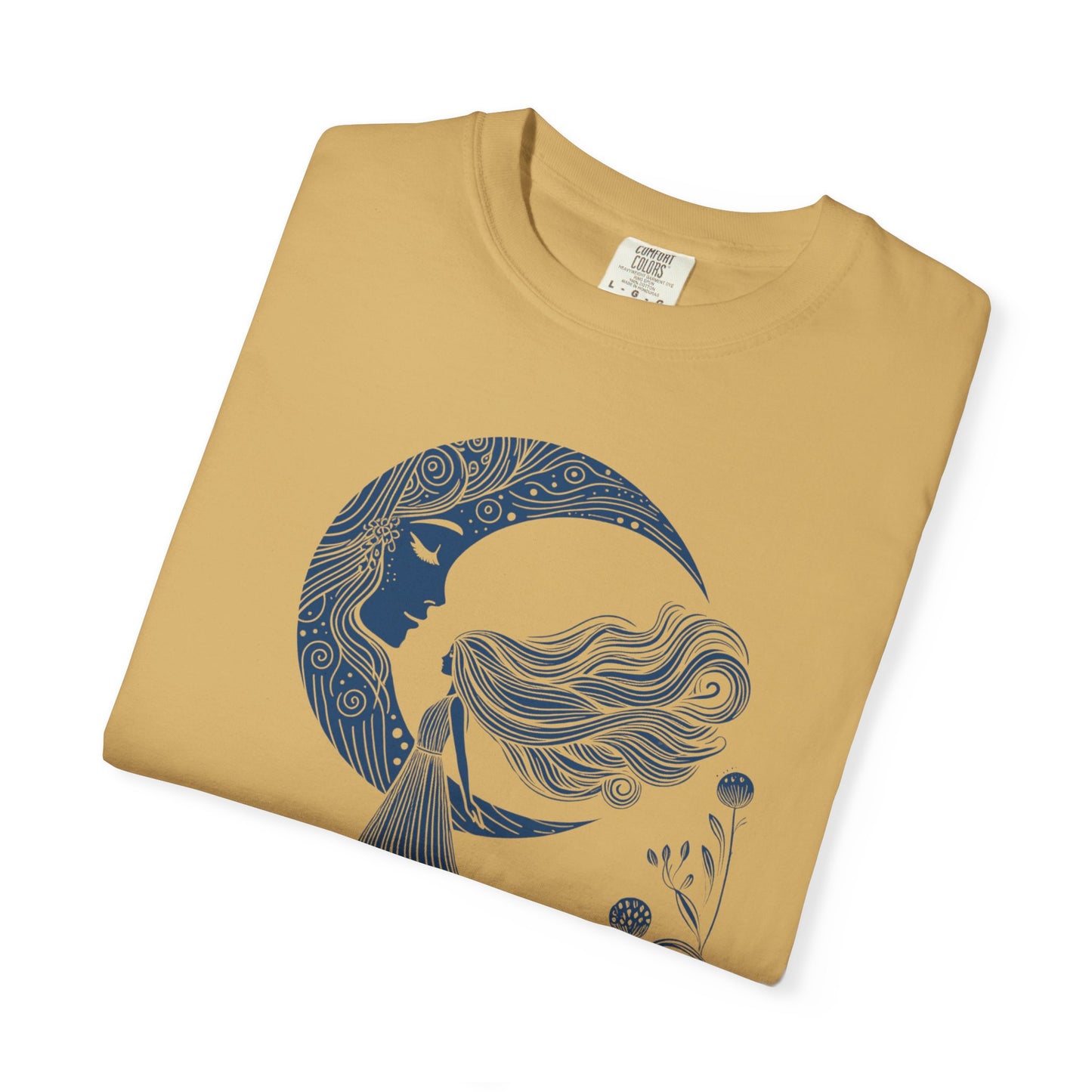 Moon Goddess "She Remembered Who She Was" Comfort Colors T-Shirt